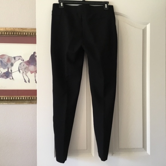Anne Klein black skinny ankle Compression Ponte Pant - Picture 6 of 13